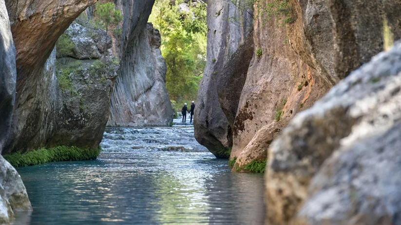 Vía ferrata Ventano del Diablo en Villalba de la Sierra