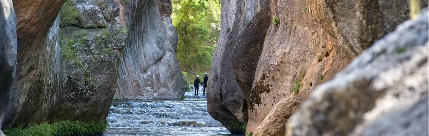 Vía ferrata Ventano del Diablo en Villalba de la Sierra