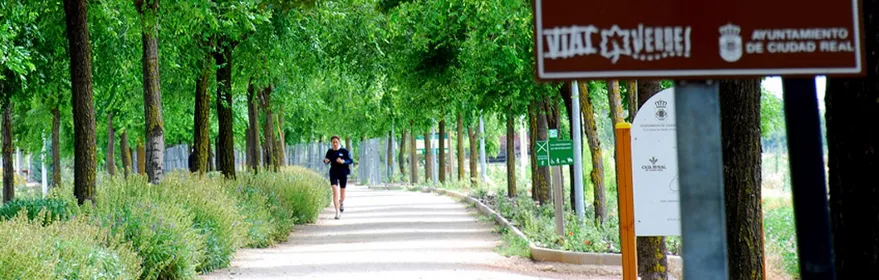 Running en la Vía Verde de Poblete