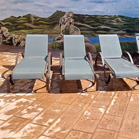 Zona Solarium El Molino Riscal