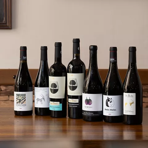 Selección de vinos, principalmente de productores de la Provincia de Albacete