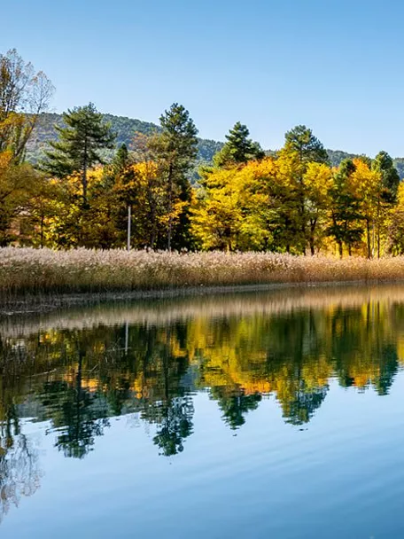 Panorámica de la laguna de Uña
