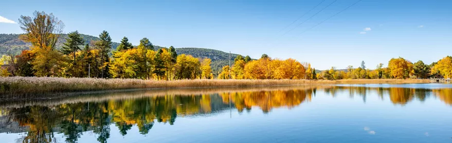 Panorámica de la laguna de Uña