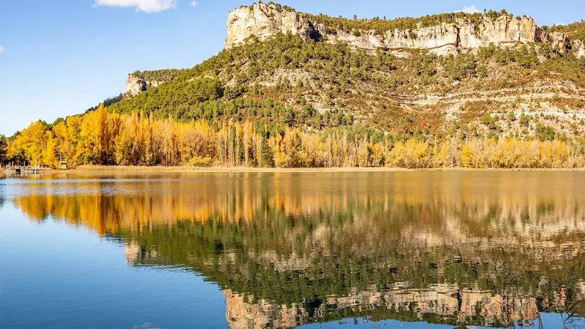 Vista de la Laguna de Uña