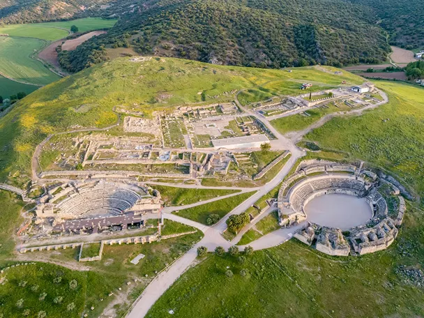 Imagen aérea del parque
