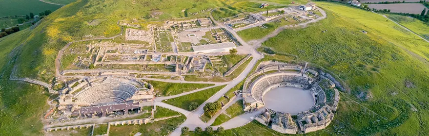 Imagen aérea del parque