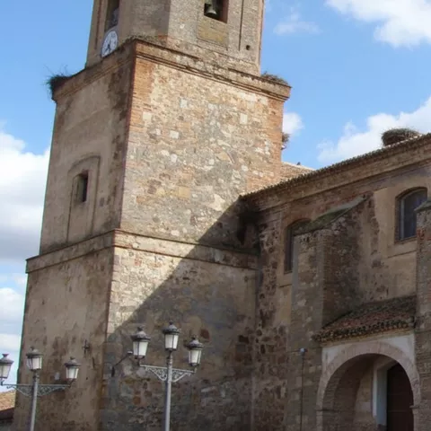 Iglesia en la localidad de Agudo en Ciudad Real