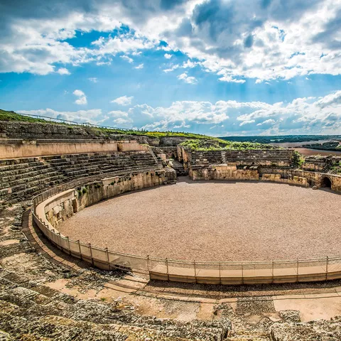 Imagen del anfiteatro del parque