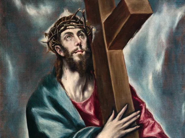 Cuadro del Greco en la Iglesia de Santa Catalina, El Bonillo