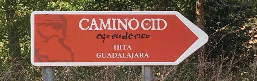 Señal del Camino del Cid