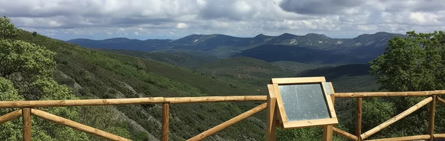 Camino rural entre campos