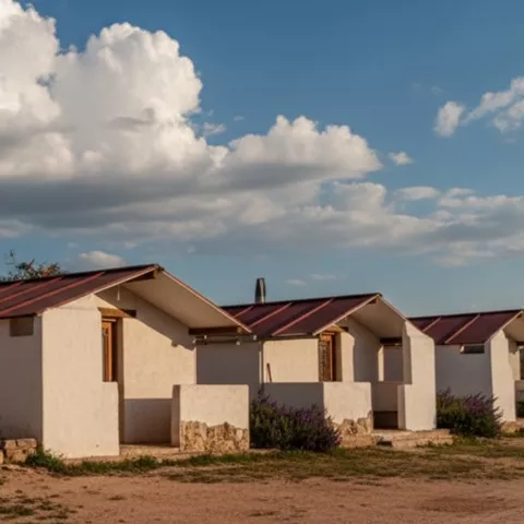 Alojamientos en el Camping Las Majadas