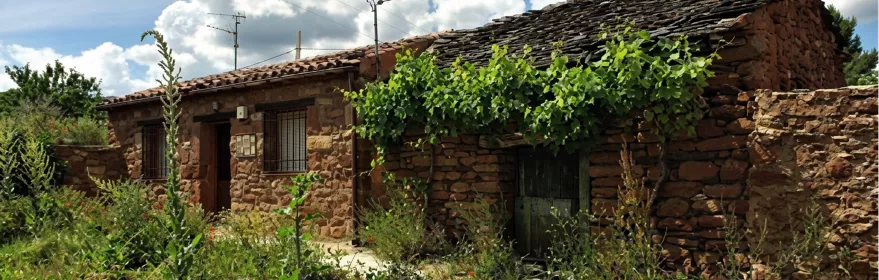 Casa tradicional de piedra