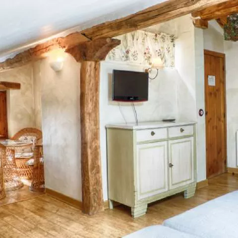 vista de la Habitación doble con baño privado el fresno desde el fondo