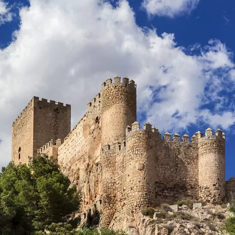 Imagen del castillo de Almansa