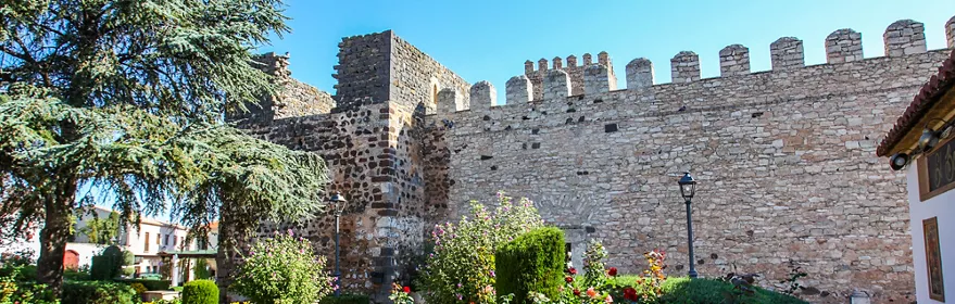 Castillo medieval y entorno histórico del pueblo.