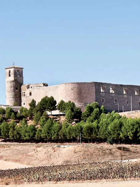Fortaleza de piedra sobre colina