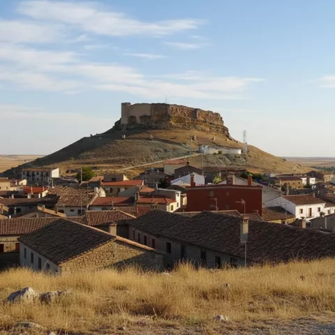 Entorno del castillo de Monteagudo de las Salinas