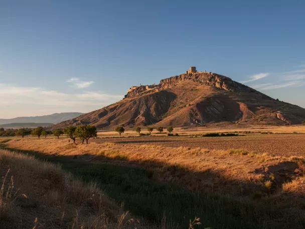 Entorno del castillo de Moya en Cuenca
