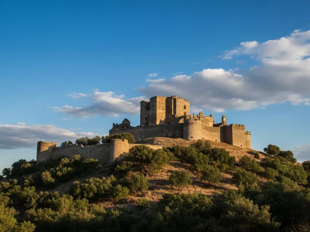 Entorno del castillo de Puebla de Almenara en Cuenca