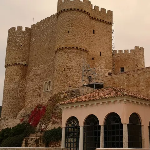 Detalle del castillo de Torrefuerte