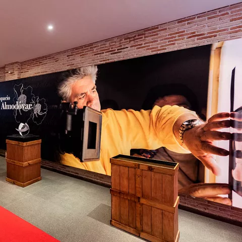 Mapa de Castilla-La Mancha mostrando destacada la provincia de Ruta Directores de culto De Cuerda a Almodóvar