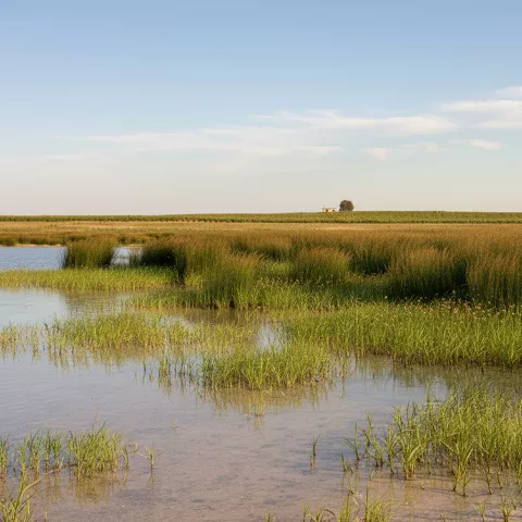 Naturaleza en el entorno de la laguna de Manjavacas