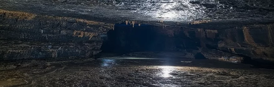Vista de la Cueva del Tío Manolo en Uña, Cuenca