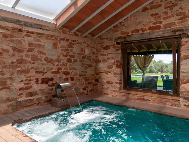 Spa(común a las tres casas, entrada por turnos)