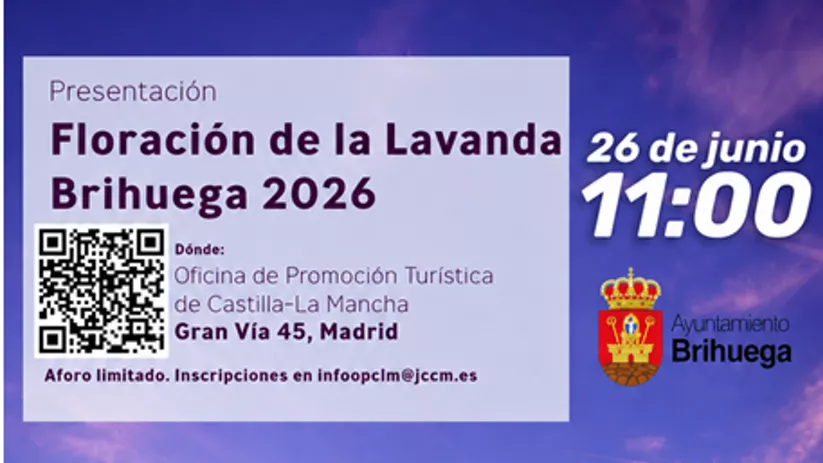 Cartel floración de la lavanda