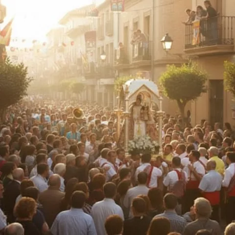Devoción y fervor en la Fiesta de Rus