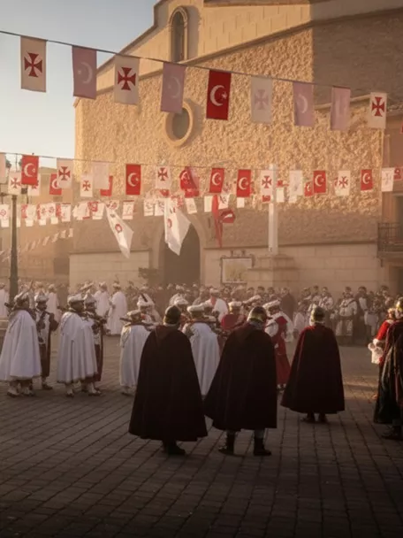 Fiestas de Moros y Cristianos en Valverde del Júcar