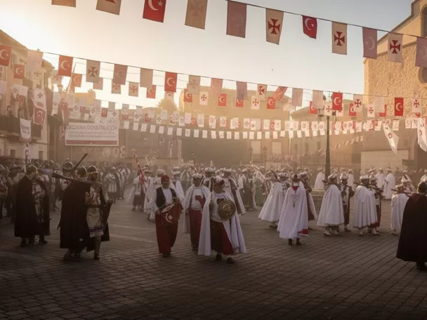 Fiestas de Moros y Cristianos en Valverde del Júcar