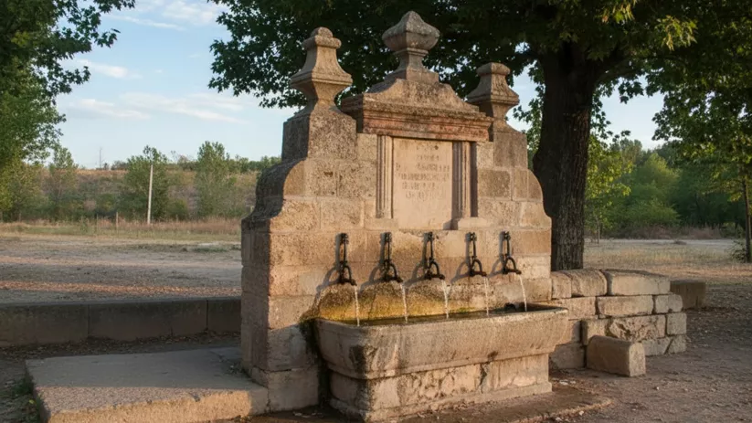 La fuente de los cinco caños es una de las joyas patrimoniales de Uclés