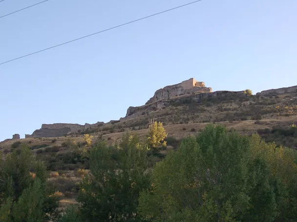 Imagen panorámica de los alrededores del Castillo de Atienza