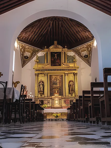 Interior del Convento de Santa Ana