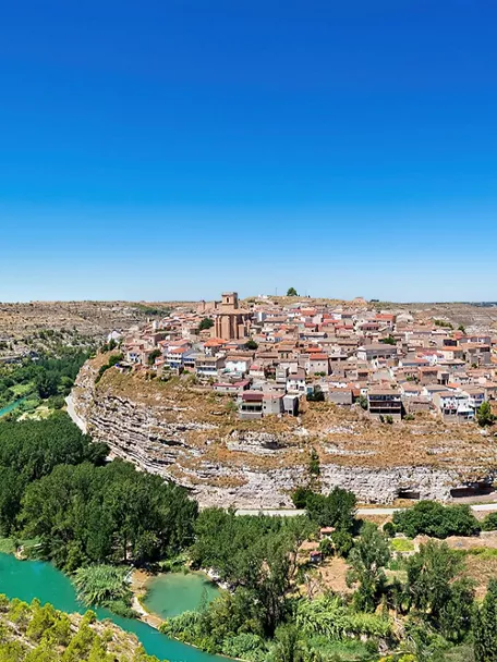 Imagen aérea de Jorquera
