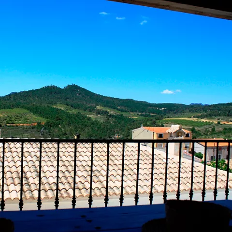 Vistas desde el porche exterior