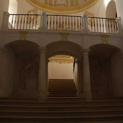 Detalle del Museo de Arte Contemporáneo Florencio de la Fuente en Huete