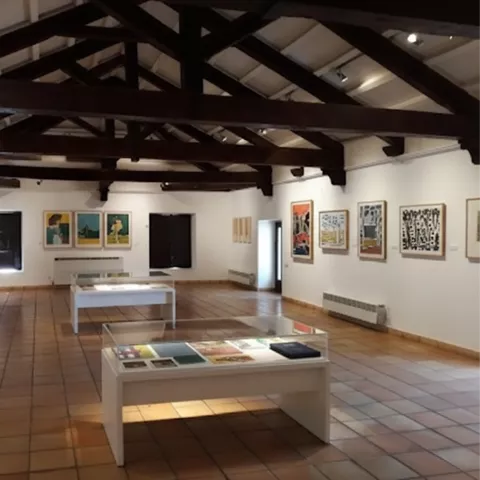 Sala del Museo de Obra Gráfica