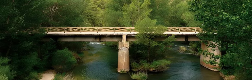 Puente sobre el río Tajo.
