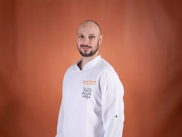Miguel Escutia, chef del restaurante Raff San Pedro