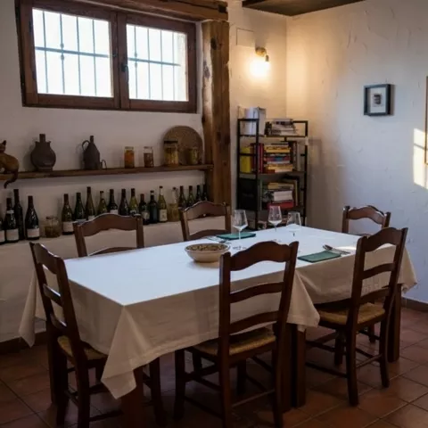 Sala del restaurante Fuentelgato
