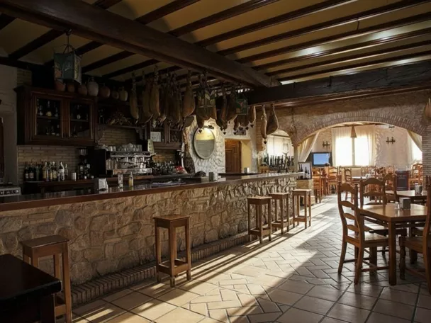 Interior del restaurante Seto en Motilla del Palancar