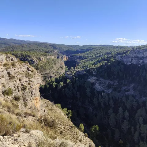 Entorno de Puntal de las Palomas en Minglanilla, Cuenca
