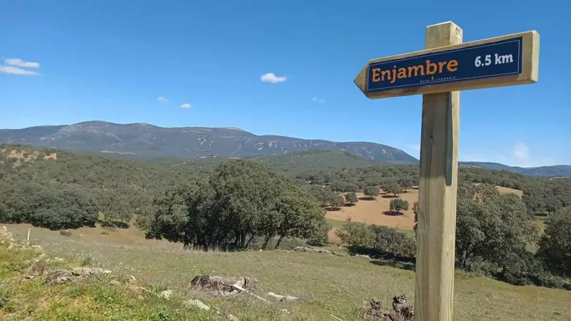 Ruta natural entre montes y encinas.