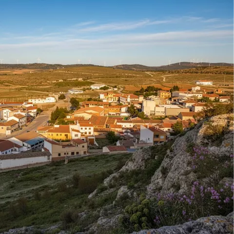 Panorama desde arriba en San Pedro en Albacete