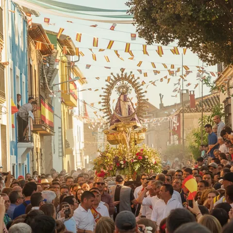 Septenario de la Virgen de Tejeda en Moya, Cuenca