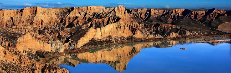 Vista de las barrancas