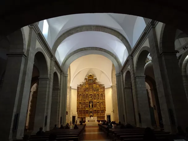 Nave central de la lglesia de Nuestra Señora de la Asunción de Tarancón